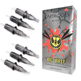 BIGWASP Professional Disposable #10 Bugpin (9RS) Tattoo Needle Cartridge 9 Round Shader 20Pcs V2