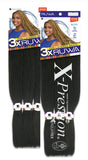 [MULTI PACKS DEAL] SENSATIONNEL AFRICAN COLLECTION KANEKALON AQUATEX PRE-LAYERED SYNTHETIC BRAID 48" / WATER-REPELLENT - 3XRUWA (2PACK, 1B Off Black)