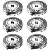 SH30 Replacement Heads for Philips Norelco Series 3000, 2000, 1000 Shavers and S738 Click and Style, OEM SH30/52 ComfortCut Shaver Heads, 6 Pack