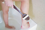 Natural Elements Exfoliating Brush, Long Handle Back Scrubber, Dry Brush