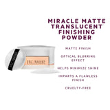 Flower Beauty Miracle Matte Finishing Powder - Optical Blurring Effect Makeup Finishing Powder With Matte Finish (Translucent)