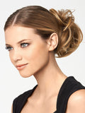 Modern Chignon Color R6 DARK CHOCOLATE - Hairdo Extensions Claw Clip Loose Hair Bun Tru2Life Heat Friendly Synthetic Soft Waves Hairpiece