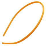 L. Erickson 1/4" Sport Headband, Orange - Quick and Easy Styling Solution