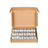 KKDAO 1 oz 30 Pack Aluminum Tin Cans Empty Containers Screw Top Round Metal Cans with Screw Lids for Cosmetic,Candle,Spices, Candy, Coffee Beans, DIY, Earrings, Rings, Tea or Gift