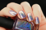ILNP Happily Ever After - Lilac, Silver Holographic Nail Polish
