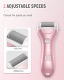 SUPRENT Electric Callus Remover for Feet, Rechargeable & IPX7 Waterproof Foot Callus Remover with 3 Roller Heads, Professional Feet Care for Dead, Hard Cracked Dry Skin
