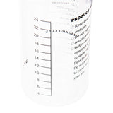 Youngever 3 Pack Empty Spray Bottles, Spray Bottles for Cleaning Solutions, All - Purpose with Clear Finish, Pressurized Sprayer, Adjustable Nozzle, Printed Measurements and Checkbox (32 Ounce)