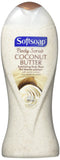2 pack of Softsoap Body Scrub Coconut Butter Exfoliating Body Wash with Jojoba Extract, 15 oz ea