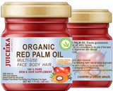 100% PURE ORGANIC RED PALM OIL Brazilian. EXTRA VIRGIN/UNREFINED COLD PRESSED. 100% Pure Moisture for FACE, BODY, HANDS, FEET, MASSAGE, NAILS & HAIR and LIP CARE.