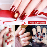MAKARTT 500Pcs Squoval Nails Press on Nails French Nails Square Nails Full Cover Fake Nails Art Tips Acrylic Nail Tips 10 Sizes A-07