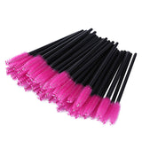 1000 PCS Disposable Eyelash Mascara Brushes Wands Applicator Makeup Brush Tool Kits,Pink