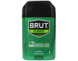 Brut Deodorant Oval Solid 2.25 Oz. - 24 Hour Protection with Trimax (4 Sticks) Original Fragrance 4 Pack