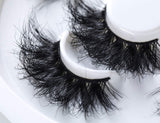 Lashes 25mm Mink Lashes Long Dramatic Full Volume Real 3D Mink False Eyelashes BEFACL