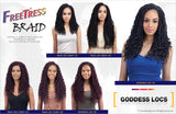 GODDESS LOC 14" (4-Pack, 1B) - FreeTress Synthetic Crochet Braid