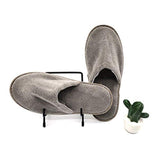 YXIN 6 Pairs Slippers for Guests, Spa, Hotel, Plane, Guest House, Home, business trips, Most Men and Womenr sandals (Neutral, Gray)