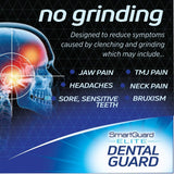 Dental Guard SMARTGUARD ELITE (2 Guards 1 Travel case) Front tooth Custom Anti Teeth Grinding Night Guard for Clenching - TMJ Dentist Designed - Bruxing Splint Mouth Protector For Relief of Symptoms