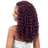 FreeTress Synthetic Hair Crochet Braids GoGo Curl 12" (6-Pack, 99J)