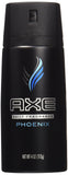 AXE Deodorant and Body Spray Value Pack Phoenix Scent, 4 Count