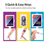 BURANO Poly Nail Gel Kit - Temperature Color Changing Poly Nail Extension Gel Rainbow 8 Colors Gel Builder for Nails All-in-One Nail Technician Set