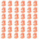Aenoyo 36 Pcs Practice Finger Training Display Practice Stand Fake Finger Plastic Model for Nail Art Practice