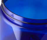 Cobalt Blue 8 oz / 250 ml PET (BPA Free) Plastic Jar (6 pack)