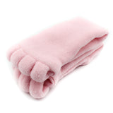 1 Pair Yoga GYM Massage Five Toe Separator Socks Foot Alignment Pain Relief Hot/Pink