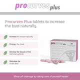 3 Procurves Plus: Natural breast enhancement pills by Procurves