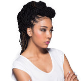Bobbi Boss Synthetic Hair Crochet Braids African Roots Braid Collection Nu Locs 14" (4-PACK, M27/GOLD)