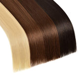 100 Strands/Pack I Tip Remy Human Hair Extensions Pre Bonded Keratin Stick In Hair Cold Fusion Hair Piece For Women Long Straight #4 Medium Brown 1g/Strand 100 Gram Per Package (22inch/55cm,#4)