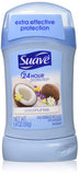 Suave Deodorant 1.4 Ounce 24Hr Coconut Kiss Invisible Solid (41ml) (3 Pack)
