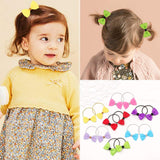 FullHappy Butterfly Hair Clips Hair Ties for Little Girls Kids, Elastic Hair Bands Scrunchies for Hair, Hair Accessories for Women Girls, Quality Material, No Pulling Hair