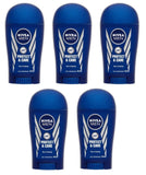 5x Nivea Protect & Care Anti-perspirant Deodorant Solid Stick for Men 5x40ml (Pack of 5)