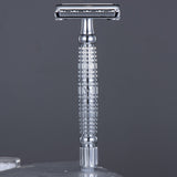 VIKINGS BLADE The Vulcan Long Handle Double Edge Safety Razor (Neutrally Aggressive)