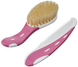 NUK - 100% Baby Natural Hair Brush with Rounded Teeth Comb