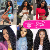 10A Brazilian Hair Weave Loose Deep Wave Human Hair Bundles 12 14 16 inch Grace Length Brazilian Virgin Hair Loose Deep Curly Hair 3 Bundles
