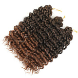 12inch Gogo Curl Crochet Hair for Black Women Curly Crochet Hair Pre Looped Hair Extensions 6pc/pack (1B/30)