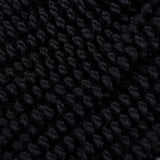 Silike Spring Twist Crochet Hair Extensions(2 Pieces/Pack) 8 Inch Crochet Braid Synthetic Braiding Hair For Women For Gifts (Black)