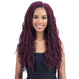 WAVY SENEGALESE TWIST 18" (30) - FreeTress Synthetic Crochet Braid