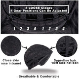 LIZZY Short Black Curly Afro Wig for Black Women Kinky Curly Wigs with Bangs Synthetic Heat Resistant Curly Wigs (Black)