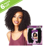6 PACKS/LOT Sensationnel Synthetic Hair Crochet Braids Lulutress 2X Island Twist 8" (1)