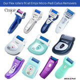 Emjoi Micro-Pedi 3D POWER Callus Remover with Xtreme Coarse Soft & Flexible Roller (Most Powerful & Corded)