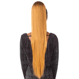 Sensationnel Synthetic Hair Drawstring Ponytail Sleek Straight 30" (1B)