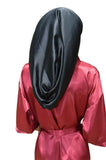 100% Mulberry Silk Hair Wrap 40 momme 3 sizes to choose from, 15", 18", or 25"XLong Luxury Sleep Bonnet Cap for Natural Hair & Long Braids by Scarlett Rain (XLong)