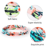 6 Packs Women Headbands Yoga Sport Running Hair Bands Floral Bandeau Boho Elastic Head Wrap Turban Headwraps Cute Hair Accessories