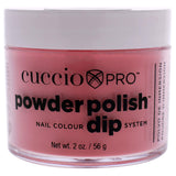 Cuccio Pro Powder Polish Dip - Paradise Found - Nail Lacquer for Manicures & Pedicures, Easy & Fast Application/Removal - No LED/UV Light Needed - Non-Toxic, Odorless, Highly Pigmented - 2 oz