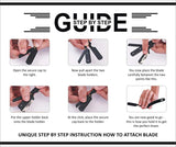 American Wood Stylish Cut Throat Barber Salon Men Shaving Razor +100 Blades