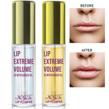 Lip Plumper Set, Natural Lip Enhancer & Lip Care Serum, Day & Night Care, Moisturized Clear Lip Oil, Lip Plumper Fuller & Hydrated Beauty Lips 2 Packs, Latorice