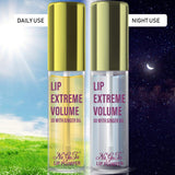 Lip Plumper Set, Natural Lip Enhancer & Lip Care Serum, Day & Night Care, Moisturized Clear Lip Oil, Lip Plumper Fuller & Hydrated Beauty Lips 2 Packs, Latorice
