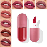RONRONS 30 Pieces Cute Capsule Shaped Mini Lip Gloss Tubes Refillable Lip Balm Bottles Clear Empty Lip Balm Containers Reusable Plastic Lipstick Tube Containers with Rubber Insert Stoppers, 3ml