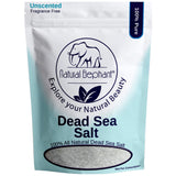 Dead Sea Salt Coarse Grain 10 lb (4.5 kg) by Natural Elephant 100% Natural & Pure for Psoriasis Eczema Acne & Other Dermatological Needs